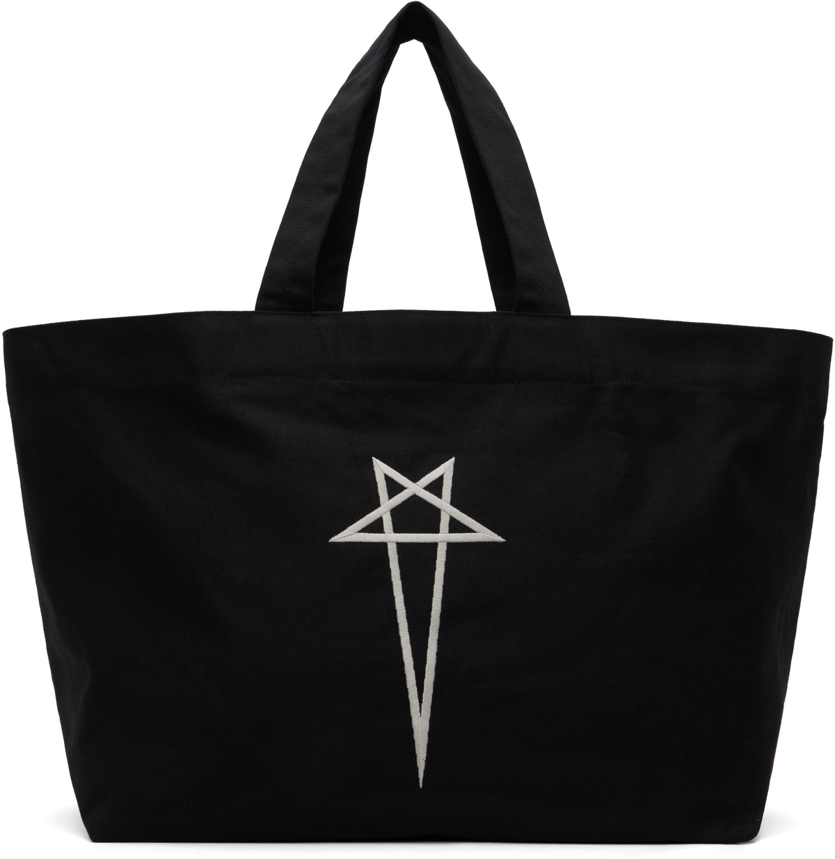 Rick Owens Black Temple Beach Tote