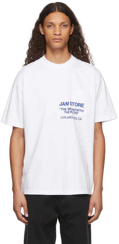 Photo: Jam White Rock Band Pocket T-Shirt