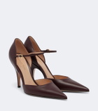 Gianvito Rossi Sofia D'Orsay leather pumps