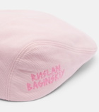 Ruslan Baginskiy Embroidered newsboy cap