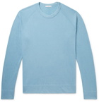 James Perse - Loopback Supima Cotton-Jersey Sweatshirt - Light blue
