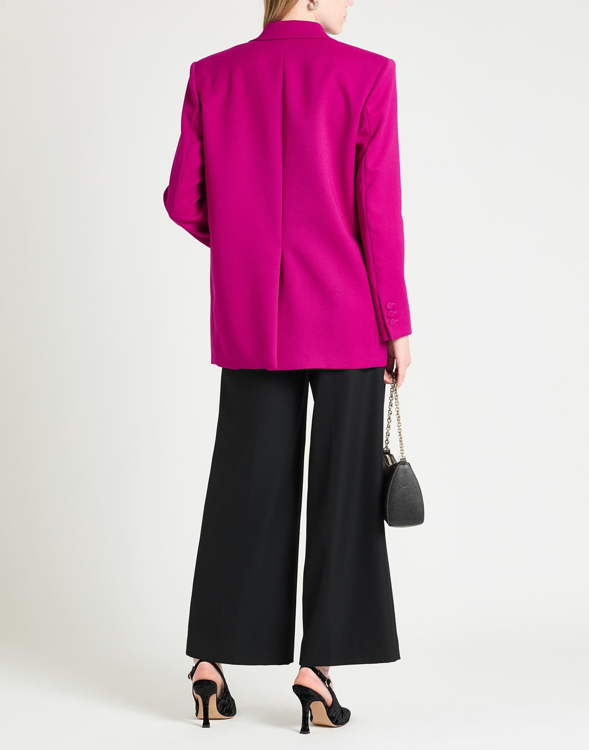 The Andamane Womens Blazer Fuchsia