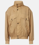 Saint Laurent Oversized blouson jacket
