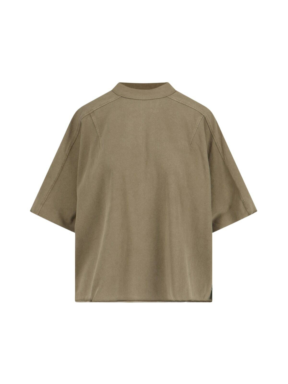Entire Studios White Poplin Giant Oversize Shirt Entire Studios