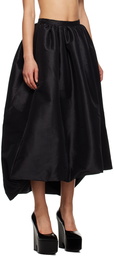 Kika Vargas SSENSE Exclusive Black Nina Midi Skirt