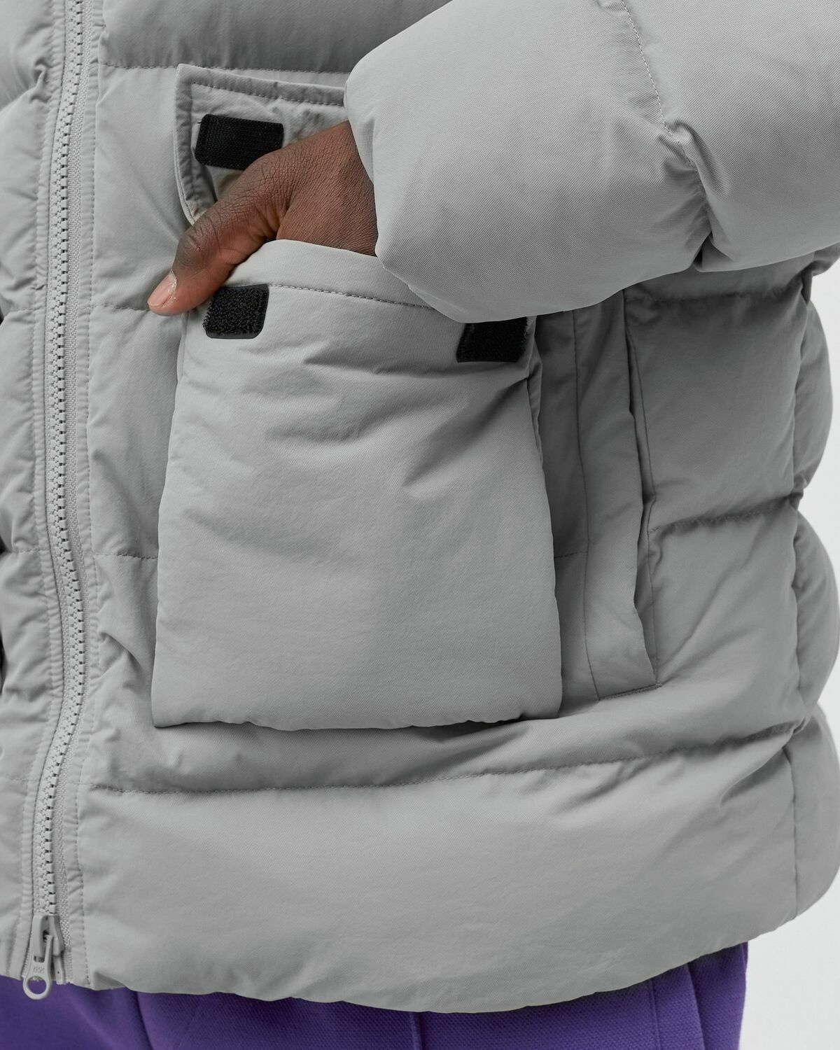 Bstn Brand Modular Puffer Jacket Grey - Mens - Down & Puffer Jackets