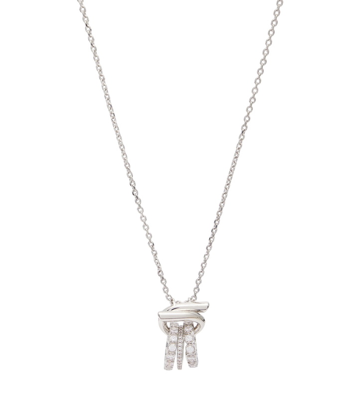 Photo: Ferragamo Gancini crystal-embellished necklace