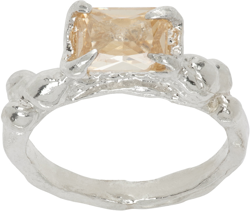 Harlot Hands SSENSE Exclusive Silver Respair Ring