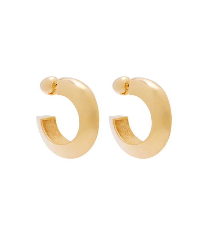 Photo: Alaïa Edge hoop earrings