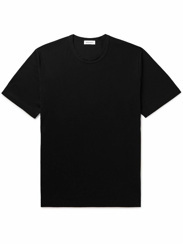 Photo: Norse Projects - Cotton-Blend Jersey T-Shirt - Black