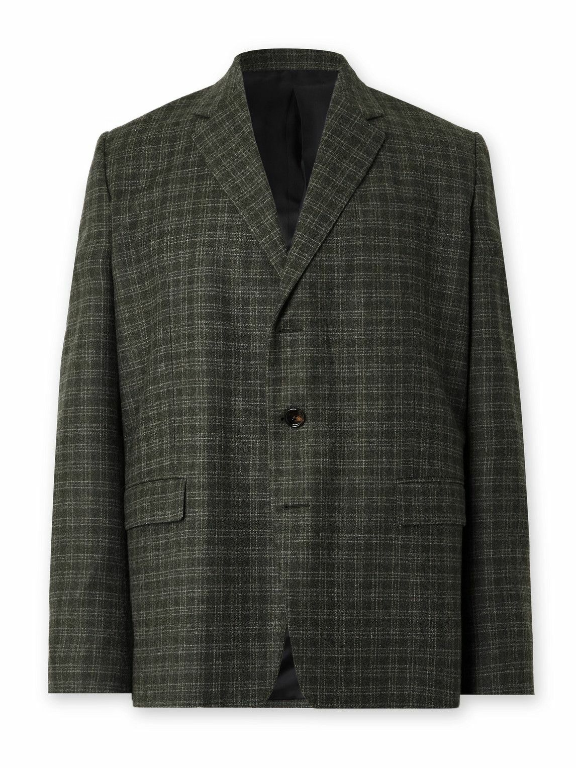 CELINE - Wool Bouclé Jacket - Green