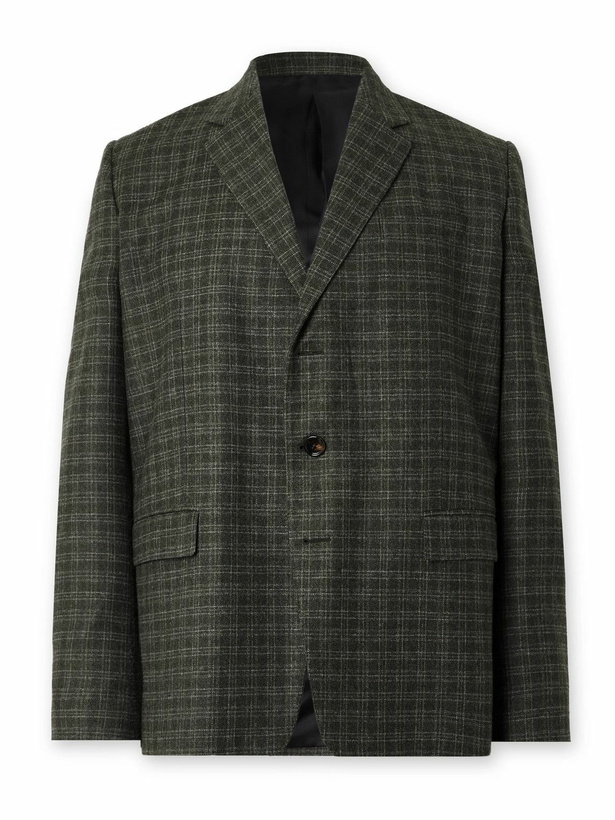 Photo: CELINE - Wool Bouclé Jacket - Green