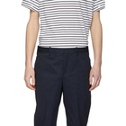 Neil Barrett Navy Pantaloni Trousers