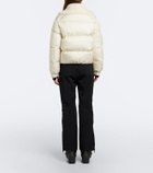 Moncler Grenoble Wool-trimmed down ski jacket