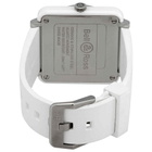 Bell and Ross White Diamond Dial Ladies Ceramic Watch BRS-WH-CES-LGD/SRB