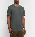 James Perse - Combed Cotton Jersey T-Shirt - Gray green