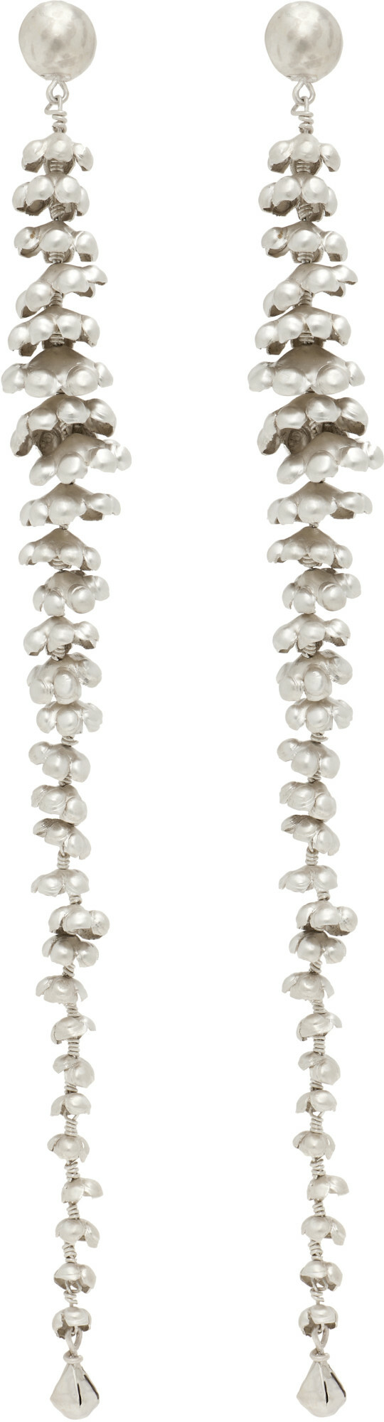 Rier Zoé Mohm Edition Long Pinecone Earrings