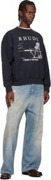Rhude Black 'I Need A Getaway' Sweatshirt