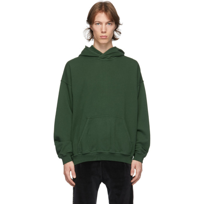 Haider Ackermann SSENSE Exclusive Green Perth Hoodie Haider Ackermann