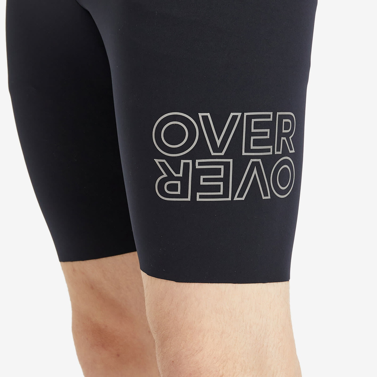 Over Over Men's Half Tight Short in Black
