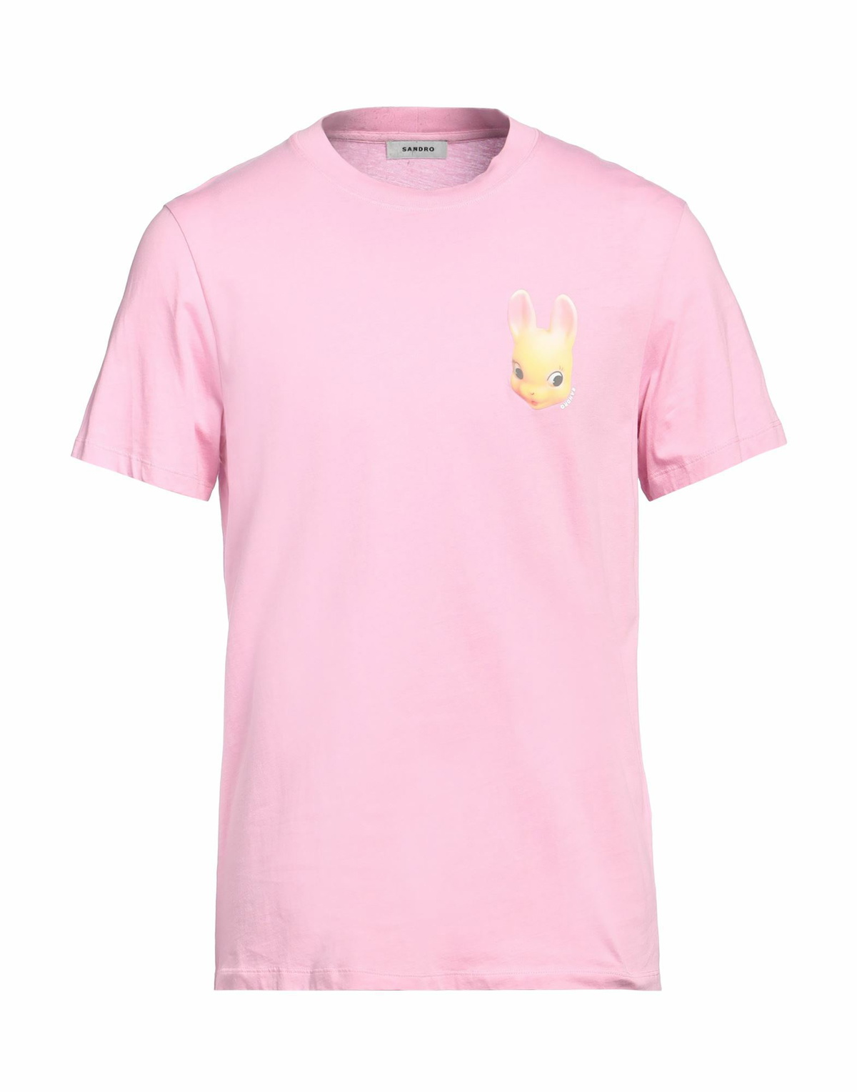 Sandro Mens T-shirt in Pink
