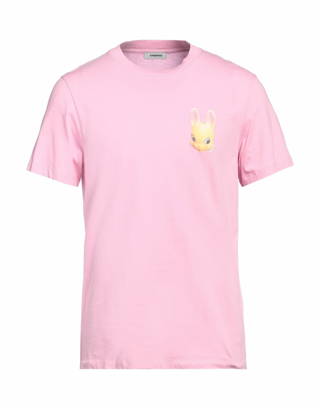 Photo: Sandro Mens T-shirt in Pink