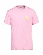 Sandro Mens T-shirt in Pink