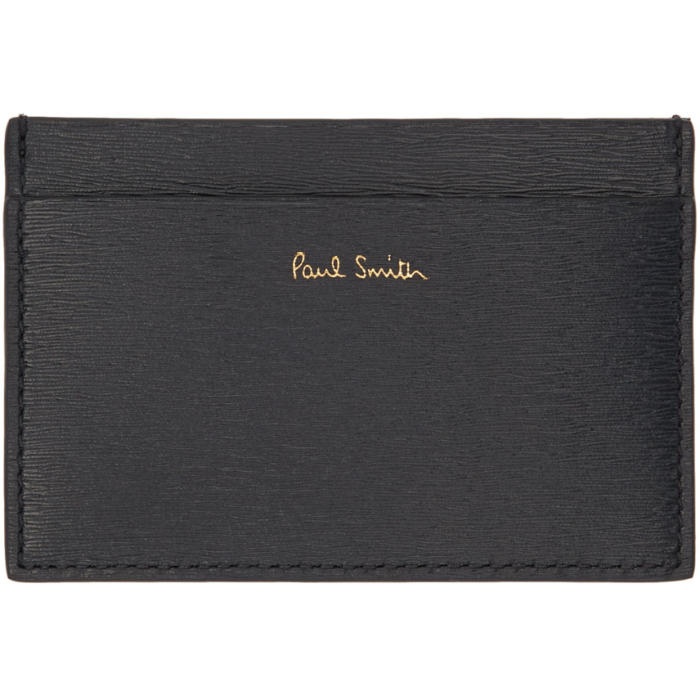 Photo: Paul Smith Navy and Burgundy Credit Card Holder