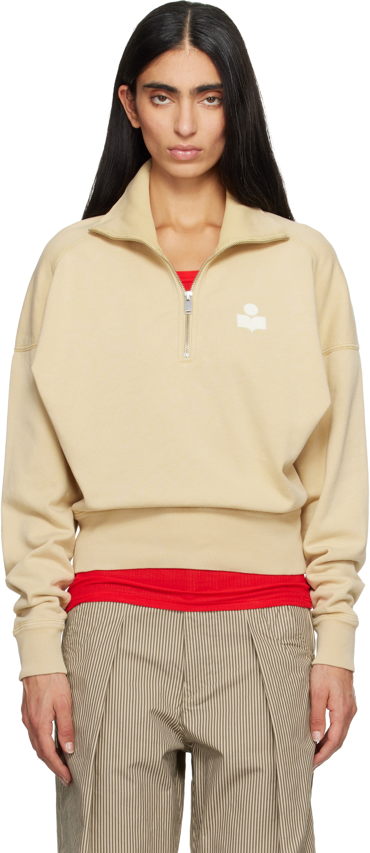 Isabel Marant Etoile Beige Ross Sweatshirt