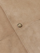 Canali - Suede Overshirt - Neutrals