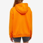 Adidas Women's Cropped Hoody in Bright Orange