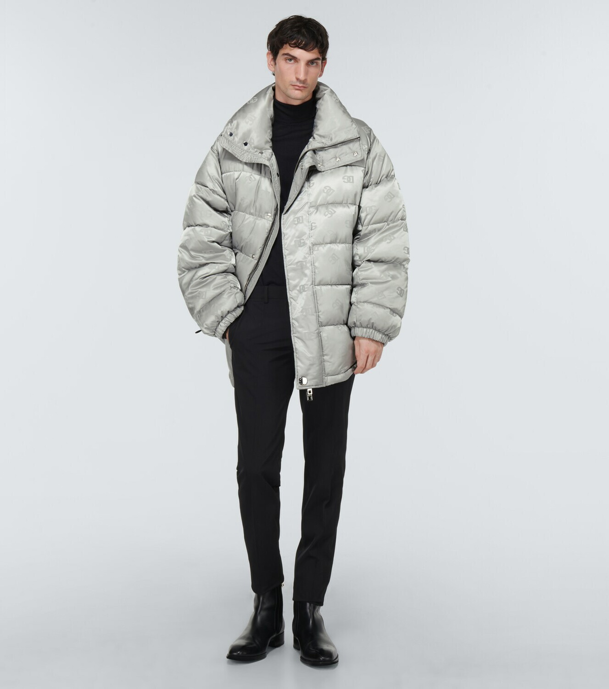 Dolce&Gabbana - DG nylon puffer jacket