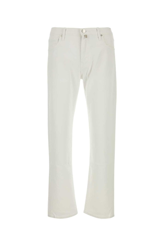 Photo: Incotex White Stretch Denim Jeans