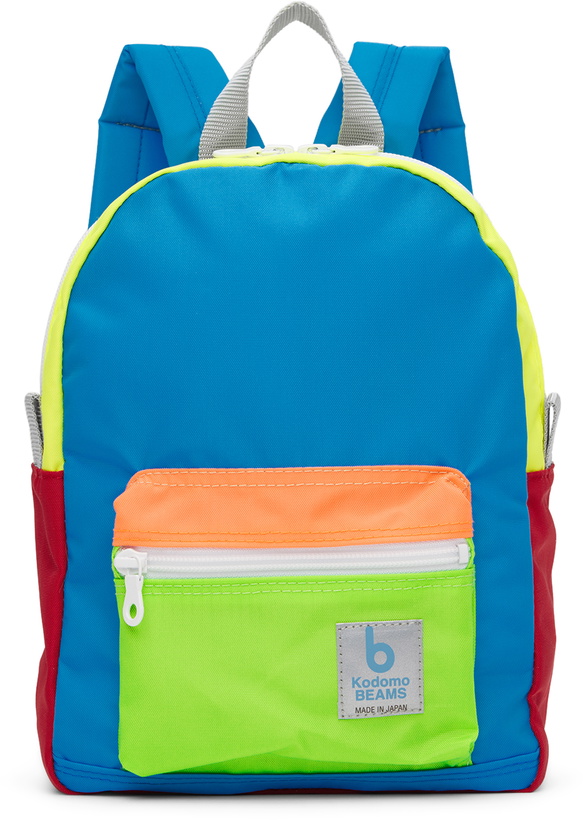 Photo: Kodomo BEAMS Kids Multicolor Mini Canvas Backpack