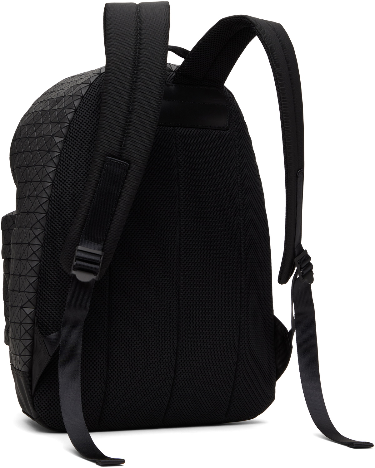 BAO BAO ISSEY MIYAKE Gunmetal Daypack Backpack