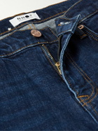 NN07 - Slater 1838 Slim-Fit Tapered Distressed Jeans - Blue