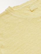 120% - Linen T-Shirt - Yellow