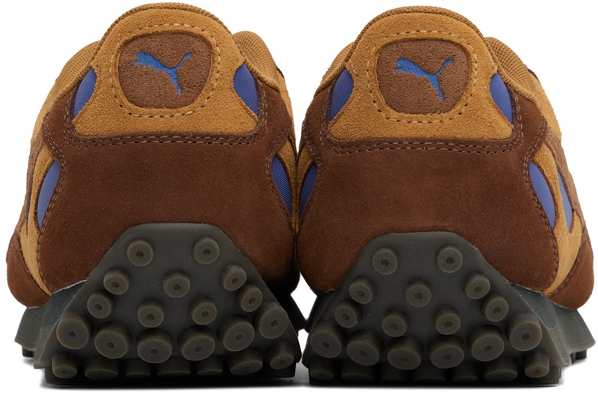 KidSuper Brown & Purple PUMA Edition Easy Rider Sneakers KidSuper