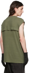 BRYAN JIMENÈZ SSENSE Exclusive Green Tank Top