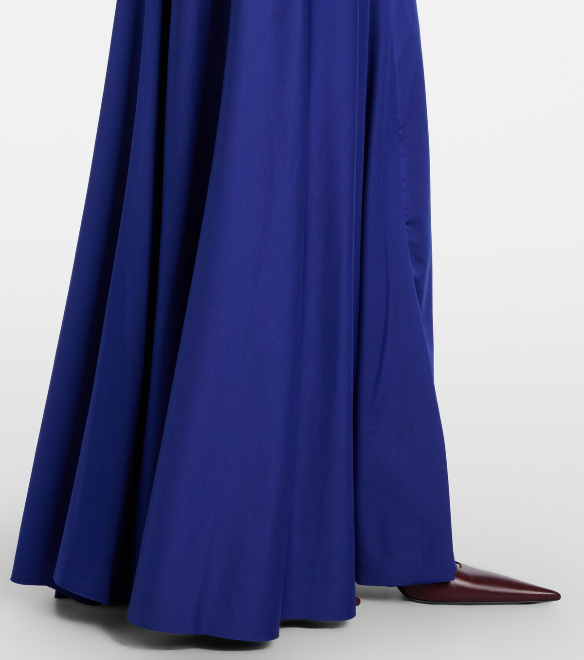 Victoria Beckham Asymmetric draped gown