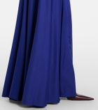 Victoria Beckham Asymmetric draped gown