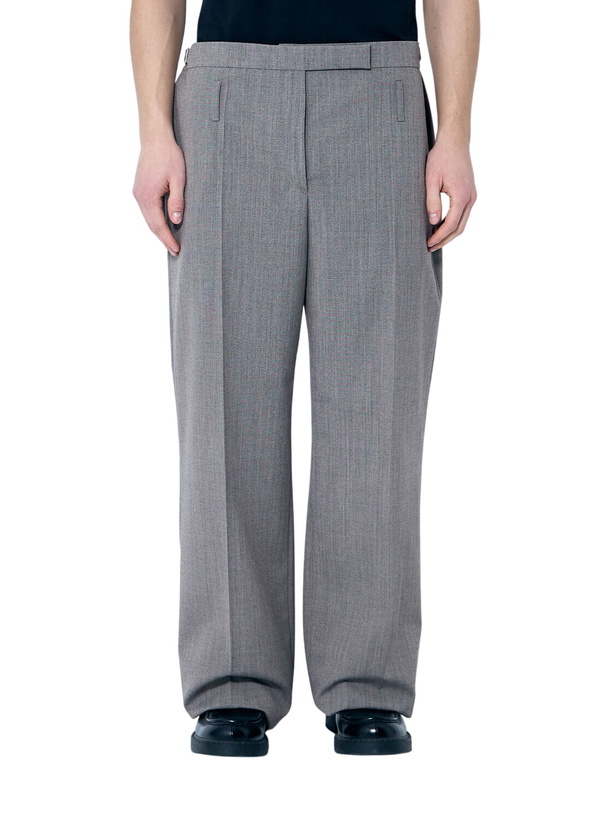 Photo: Prada Belted Tailored Wool-Blend Pants