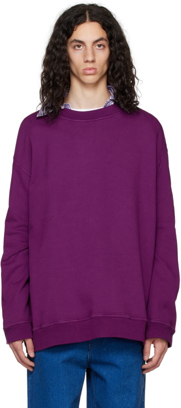 Photo: Marina Yee SSENSE Exclusive Purple Sweatshirt