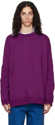Marina Yee SSENSE Exclusive Purple Sweatshirt