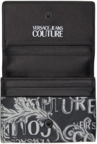Versace Jeans Couture Black Logo Couture Bifold Wallet