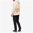 Stone Island Shadow Project Men's Printed Popover Hoody in Terracota
