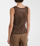 Ralph Lauren Collection Melony embellished top