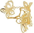 Y/Project Gold & White Orchid Bracelet