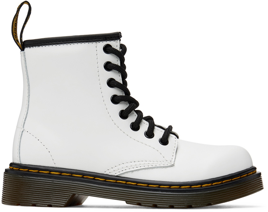 Dr martens shop kids white