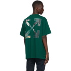 Off-White Green Caravaggio Painting T-Shirt